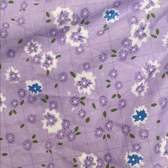 Purple Floral Women's Nightgown - Picture 3 of 6